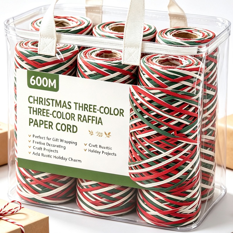 Papercraft Supply Ribbon - 150/600M Rafya Kağıt Şerit Güneş Şapkası