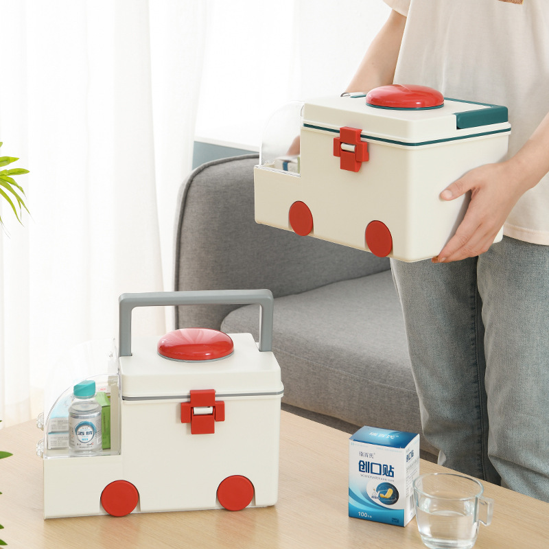 Napkin Folding Set - Yeni Plastik Ambulans İlaç Kutusu, Aileye
