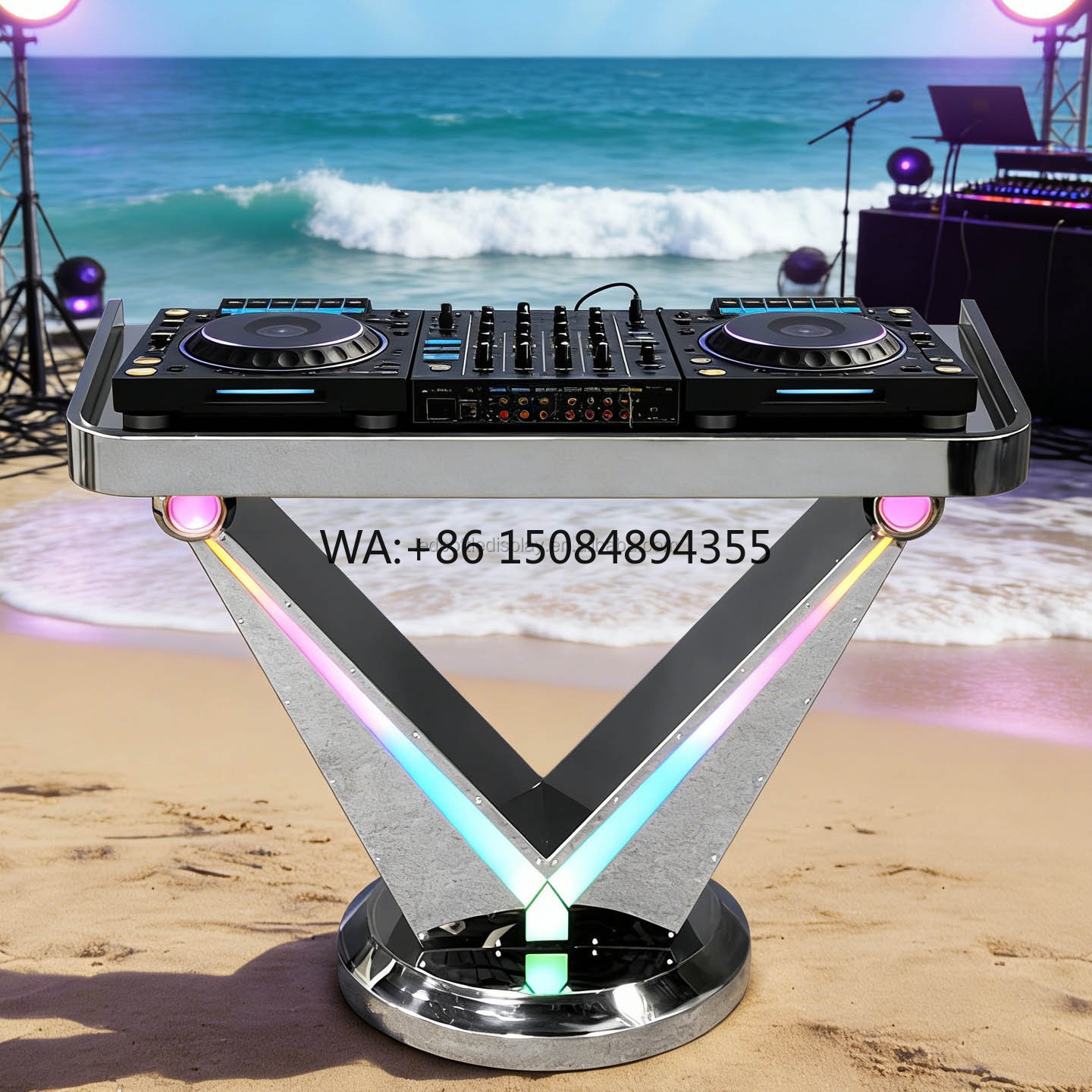 Event Party Dj - LiqVis Mobil Çağdaş Lüks DJ Kabini