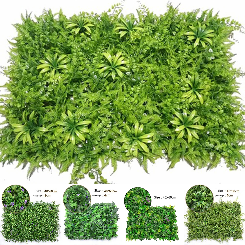 Flower Wall Panel - 40*60 cm Yapay Çim Bitki Çim
