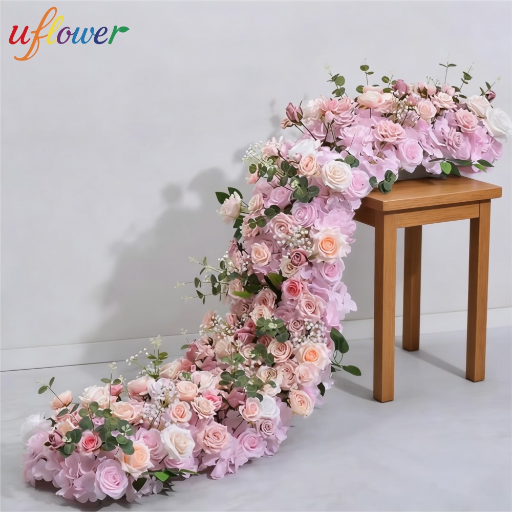 Flower Wall Panel - Uflower Yapay Çiçek Çiçek Sırası Düğün