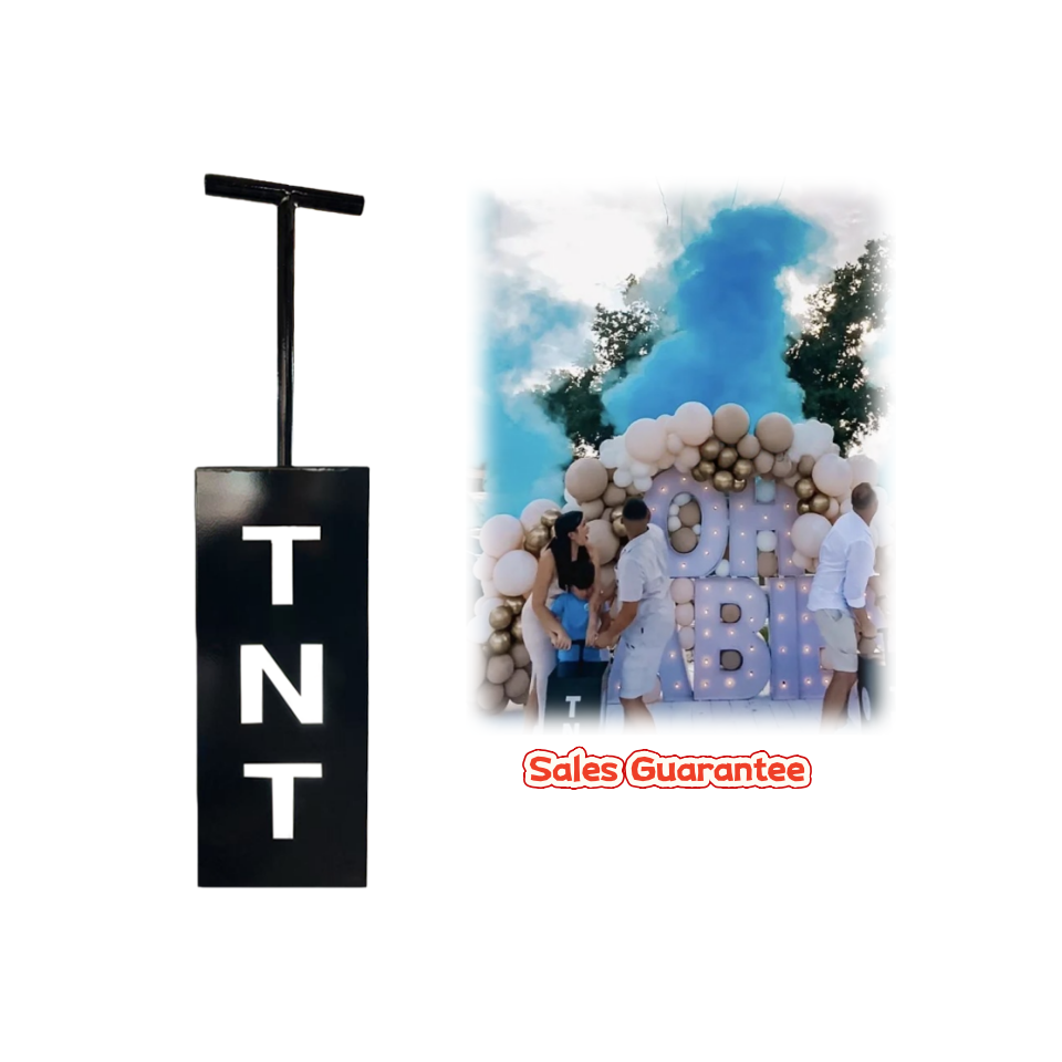 Confetti Cannon Tube - TNT Kontrollü Konfeti Silahı Cinsiyet Açıklama