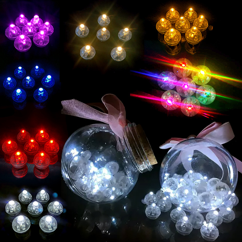 Led Balloon Light - 10 adet Mini LED Balon Işık