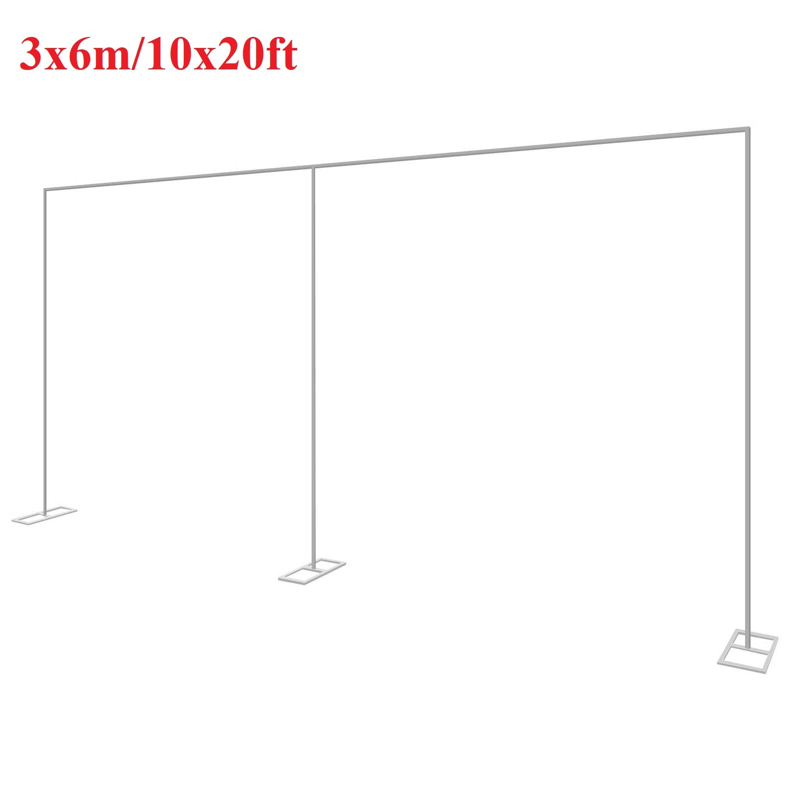Balloon Arch Kit - 3x6 m/10x20ft Metal Düğün Kemer Standı