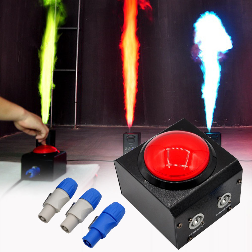 Event Party Dj - FX Kırmızı Düğme Kontrol Cihazı Güç