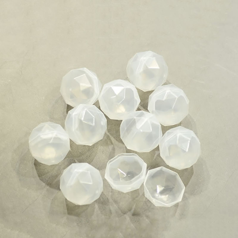 Party Event Supplier - 30 adet 45mm Şeffaf Elmas Plastik