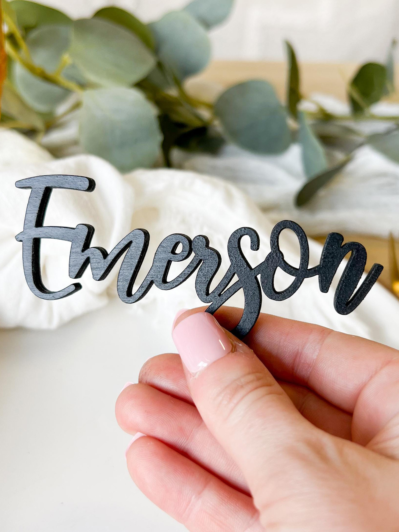 1PC Özel Koltuk Kartı - Kişise - Event & Party Supply Photos incelemesi ve fiyatı