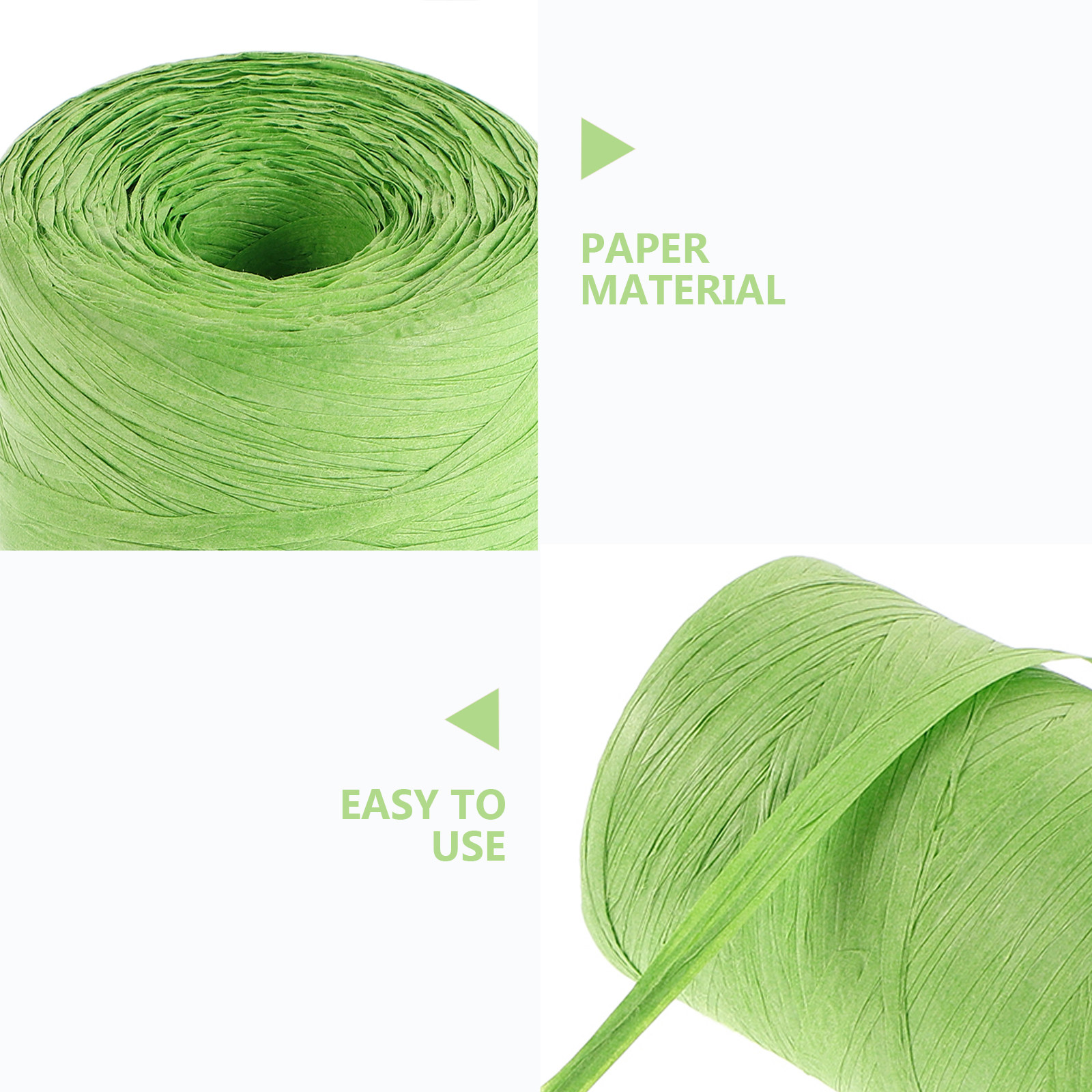 Renkli Rafya Kağıt İpi Düz Kur - Papercraft Supply Ribbon incelemesi ve fiyatı