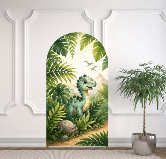 Yeele Dinozor Temalı Kemer Kap - Dessert Table Backdrop incelemesi ve fiyatı