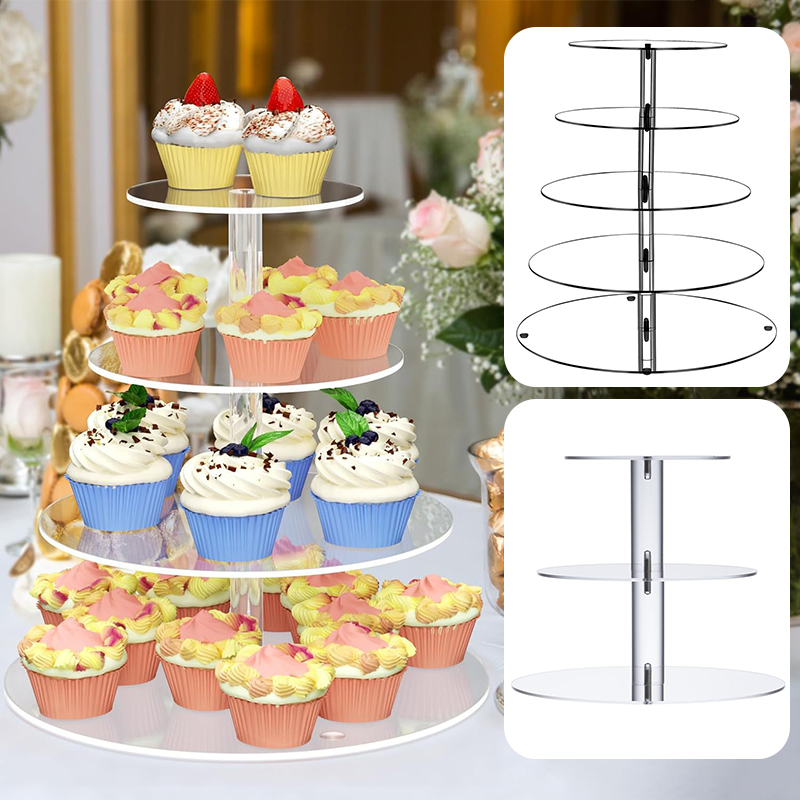 1 adet 3/4/5 katmanlı akrilik  - Cupcake Stand Tier incelemesi ve fiyatı