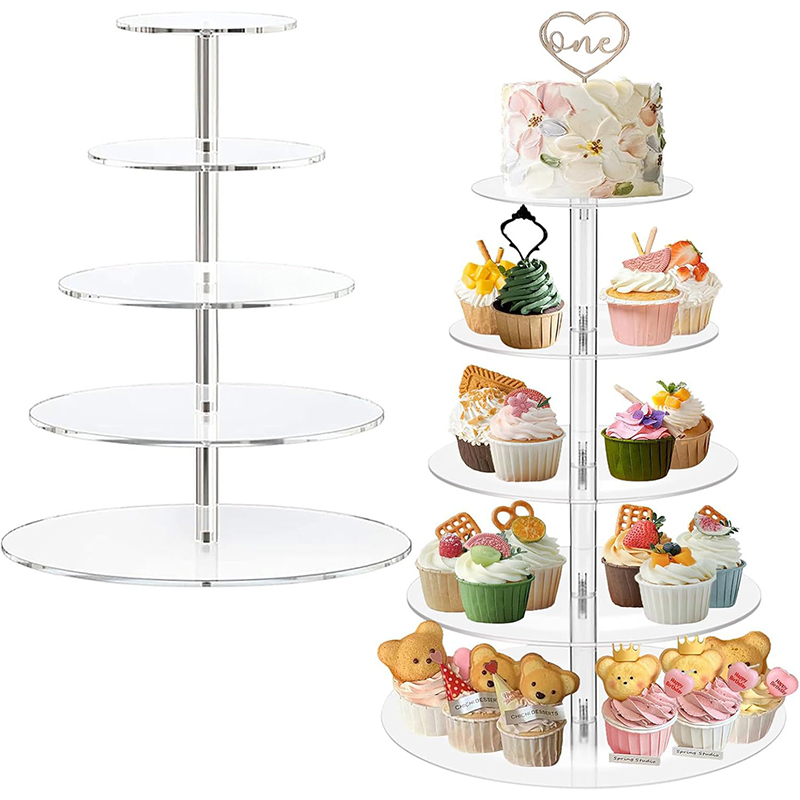 1 adet 3/4/5 katmanlı akrilik  - Cupcake Stand Tier incelemesi ve fiyatı
