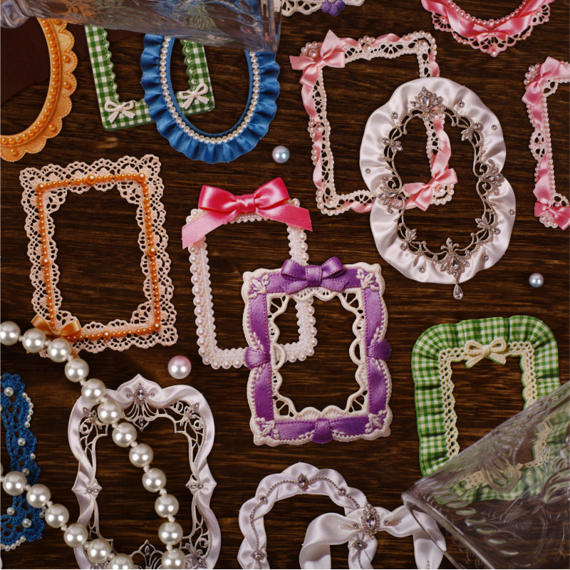 8 sayfa Vintage Şerit Sınır Ya - Papercraft Supply Ribbon incelemesi ve fiyatı