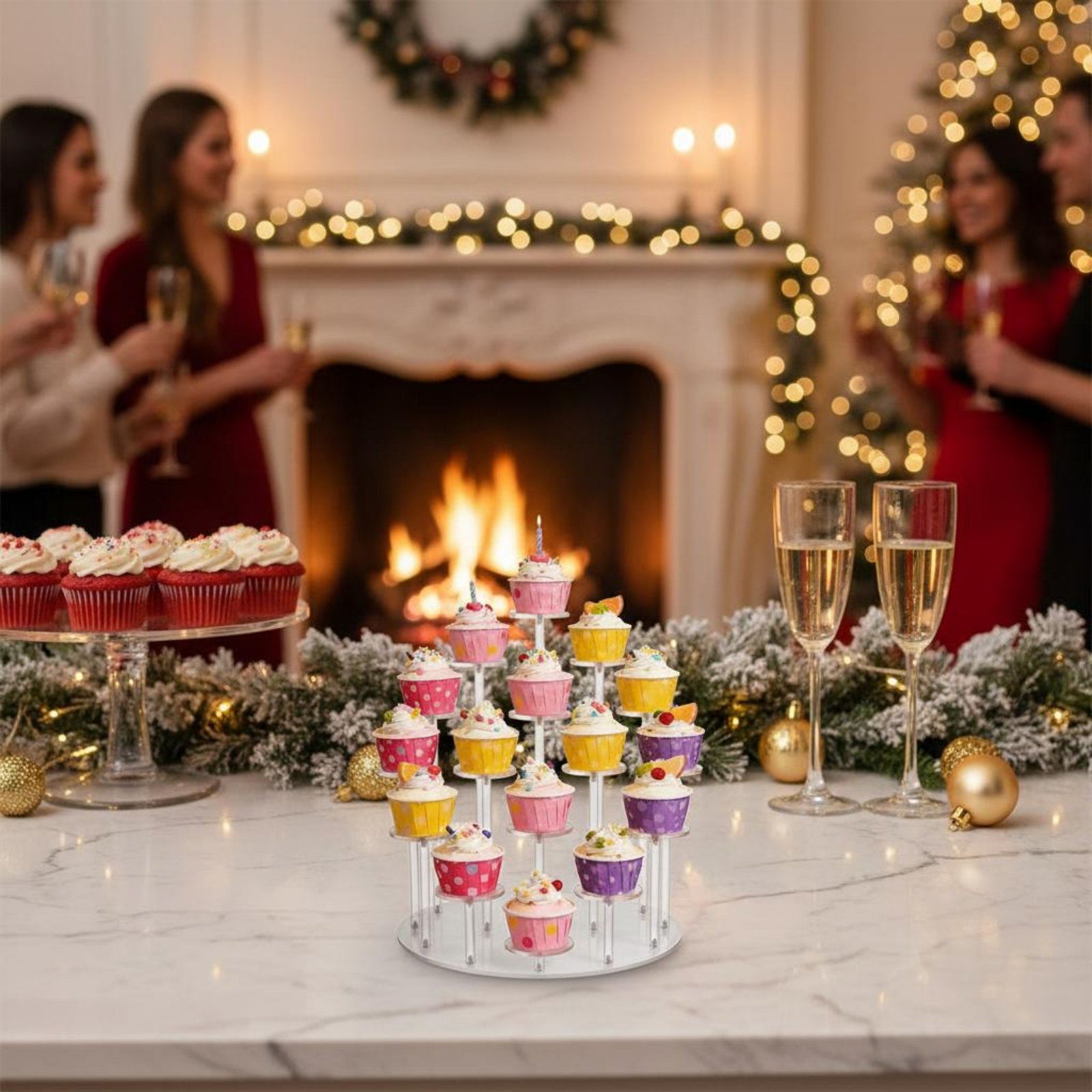 Akrilik Cupcake Standı Şeffaf  - Cupcake Stand Tier incelemesi ve fiyatı
