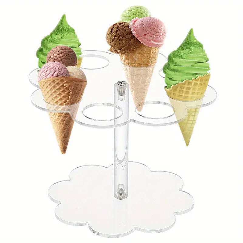 Dondurma Külahı Tutucu Akrilik - Cotton Candy Cone incelemesi ve fiyatı