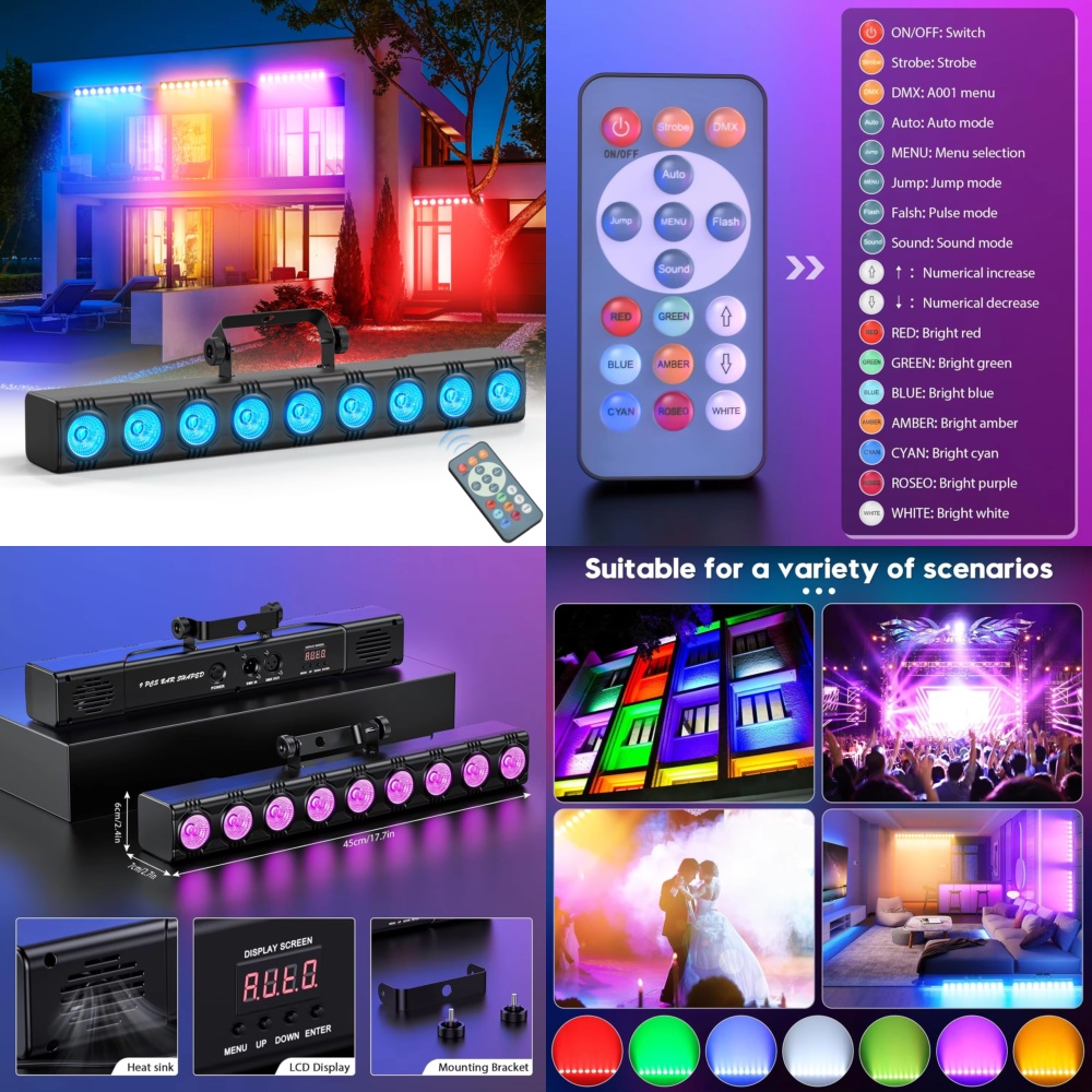 36W RGB Duvar Yıkayıcı Projekt - Event Party Dj incelemesi ve fiyatı