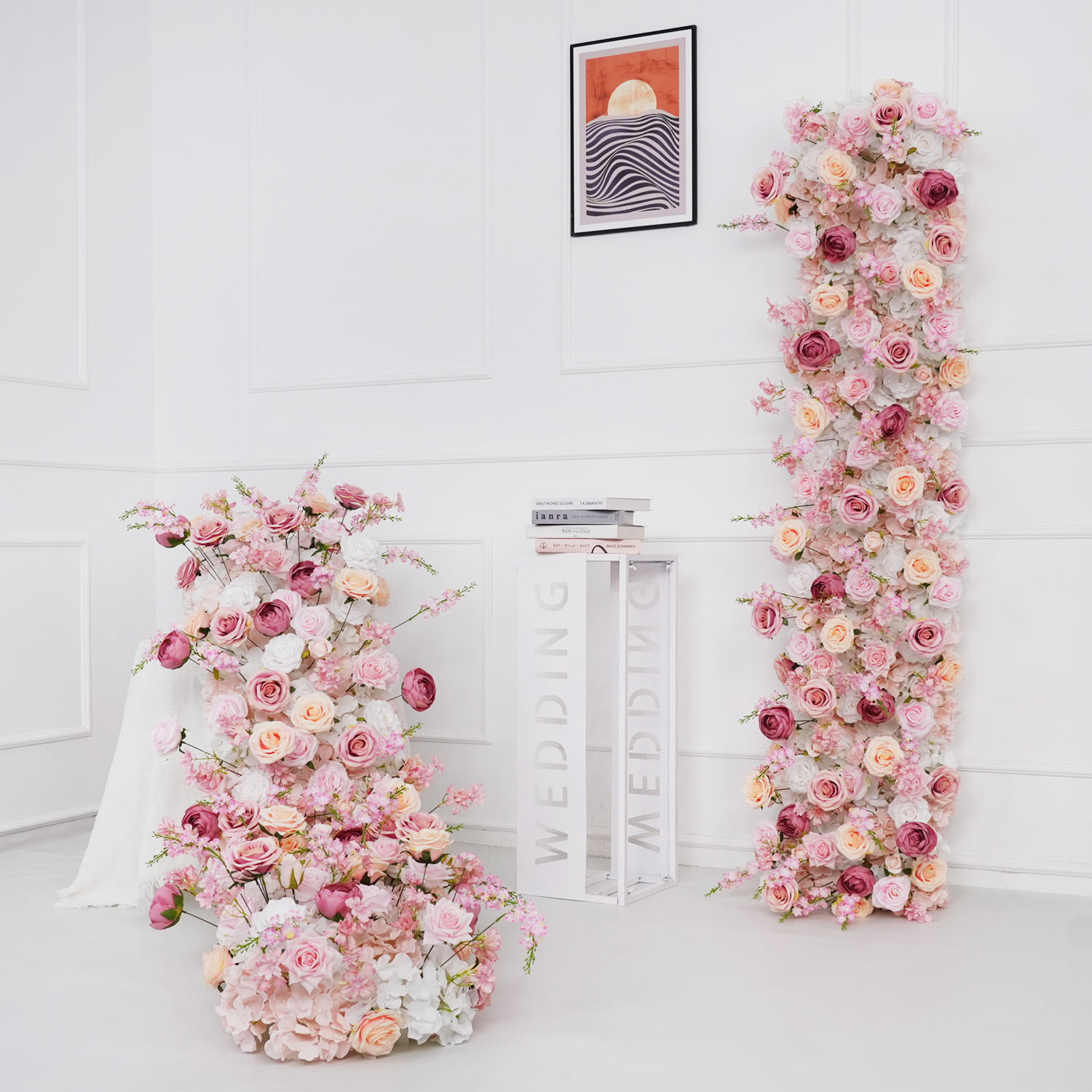 Uflower Lüks yapay çiçek Sıra  - Flower Wall Panel incelemesi ve fiyatı