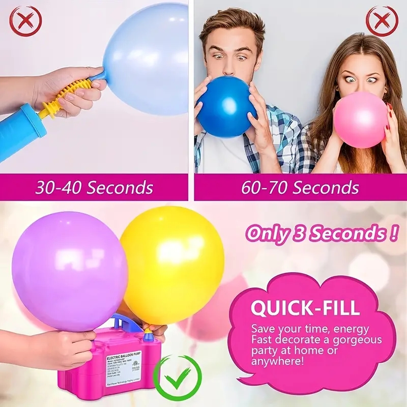 1 adet, Balon Şişme Elektrikli - Balloon Pump Hand incelemesi ve fiyatı