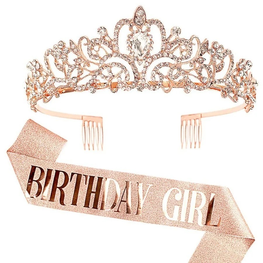 2 Parça Set Yapay Elmas Krista - Birthday Sash Glitter incelemesi ve fiyatı