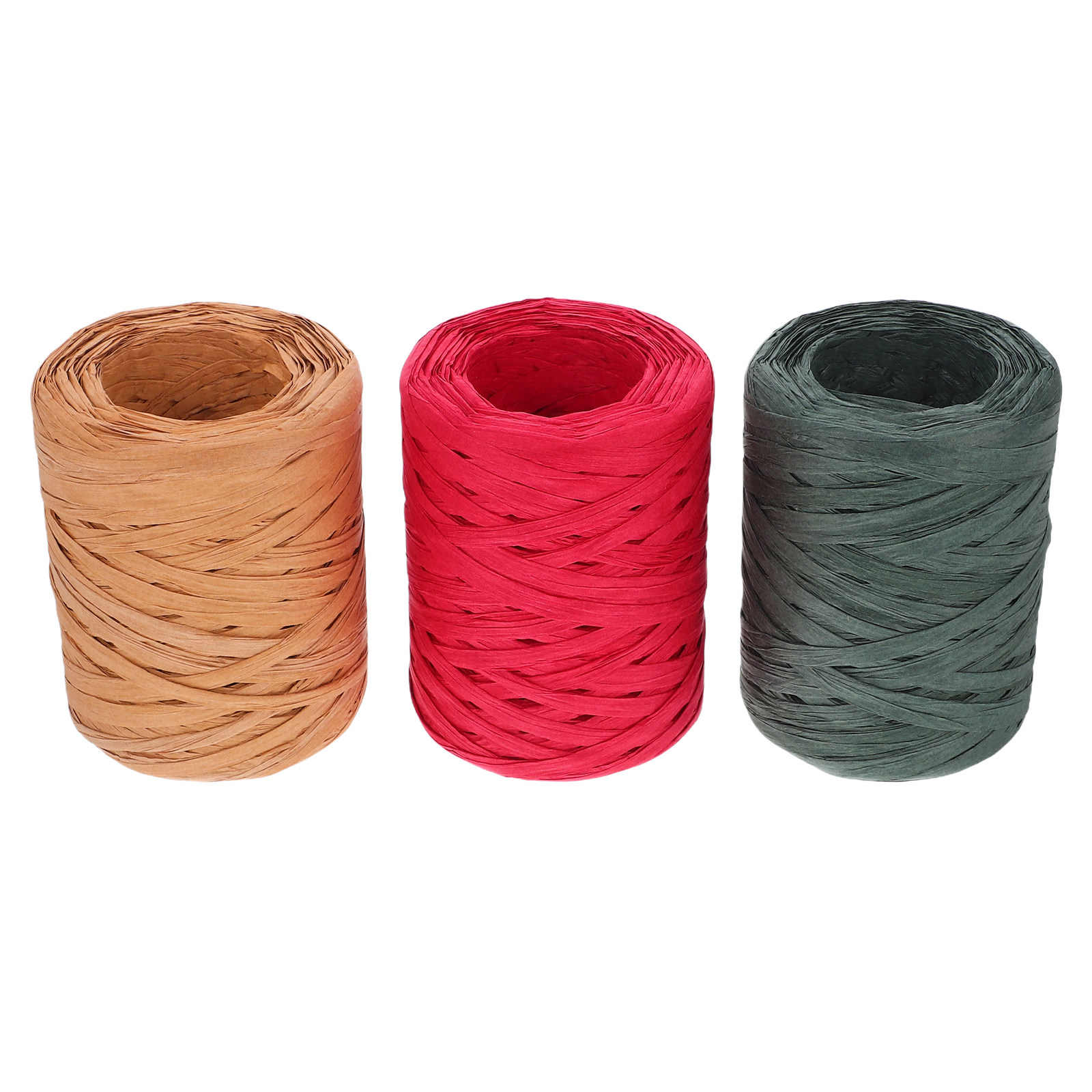 3 Rulo Rustik Rafya Kağıt Şeri - Papercraft Supply Ribbon incelemesi ve fiyatı