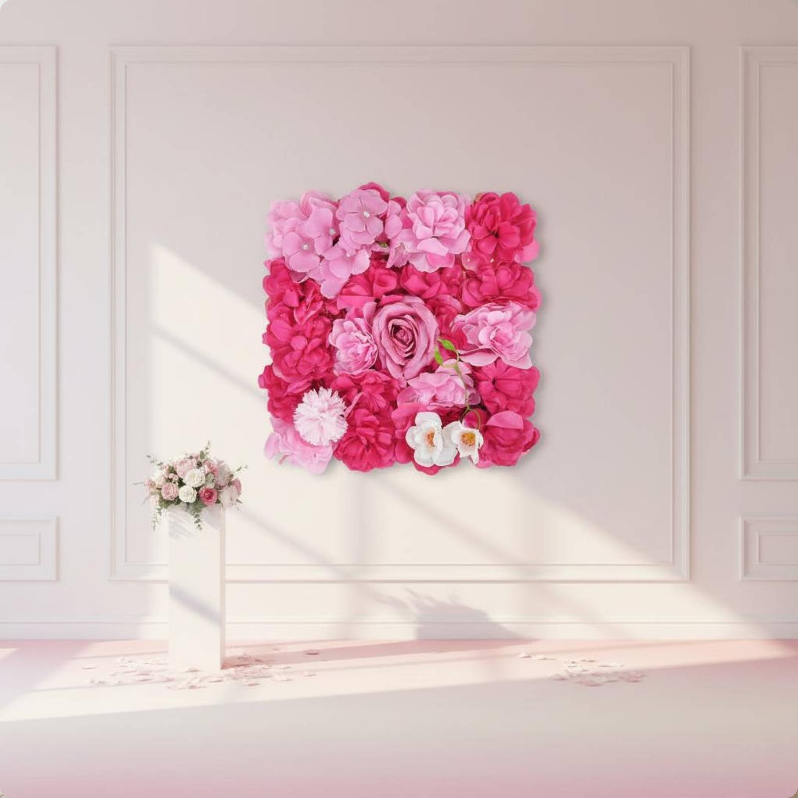 Yapay Çiçek Duvar Paneli Kolay - Flower Wall Panel incelemesi ve fiyatı