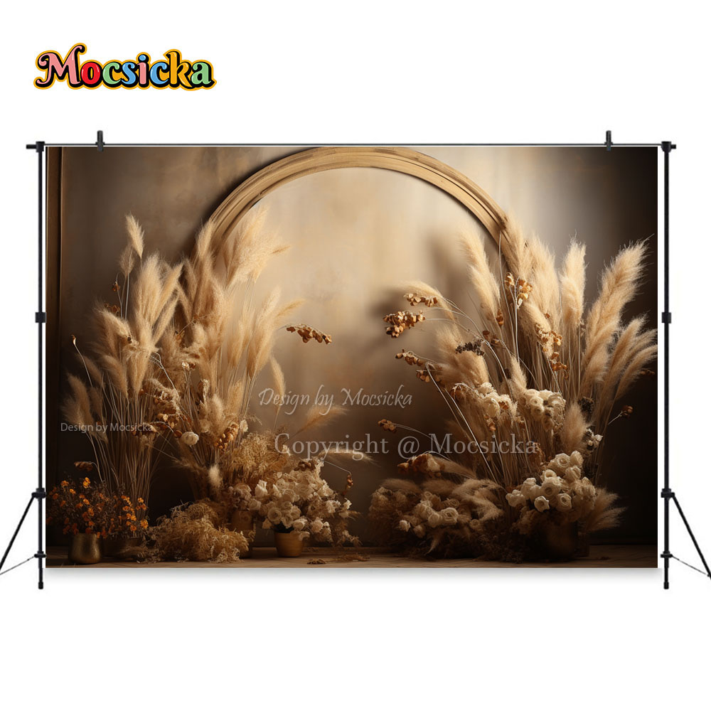 Mocsicka Boho Retro Kahverengi - Dessert Table Backdrop incelemesi ve fiyatı