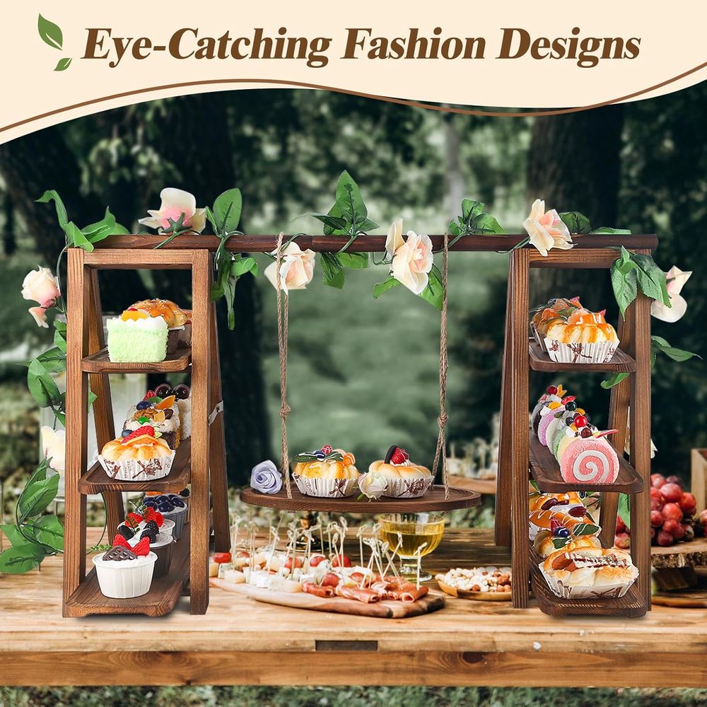 3 Katlı Salıncaklı Cupcake Sta - Cupcake Stand Tier incelemesi ve fiyatı