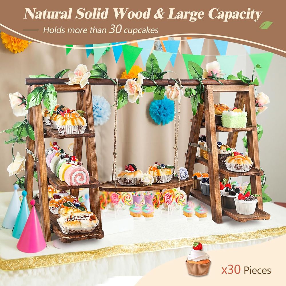 3 Katlı Salıncaklı Cupcake Sta - Cupcake Stand Tier incelemesi ve fiyatı