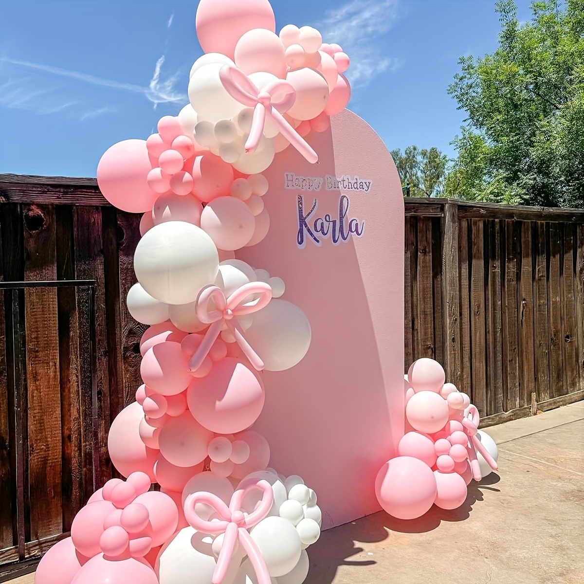 141 Parça Pembe Kurdele Balon  - Balloon Arch Kit incelemesi ve fiyatı