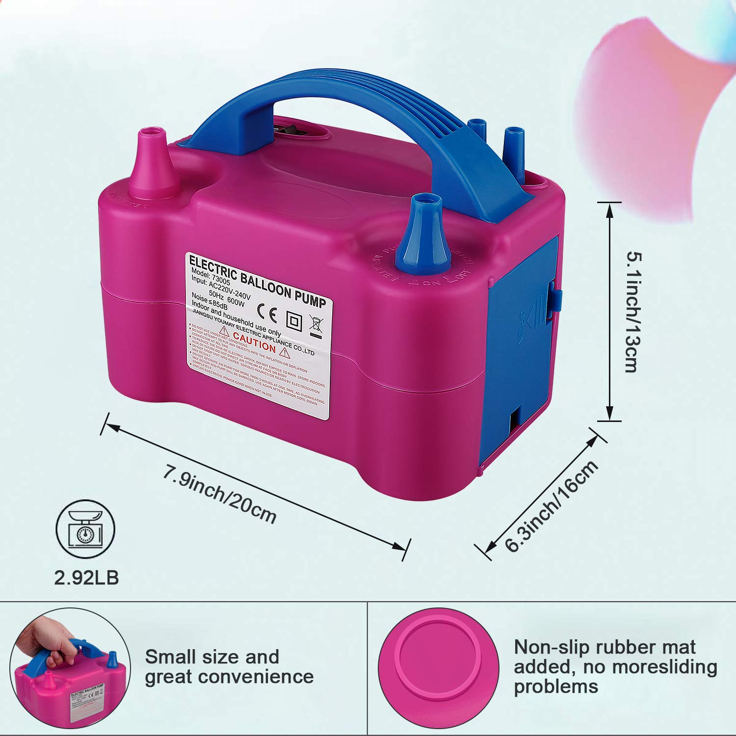 Taşınabilir Elektrikli Balon Ş - Balloon Pump Hand incelemesi ve fiyatı